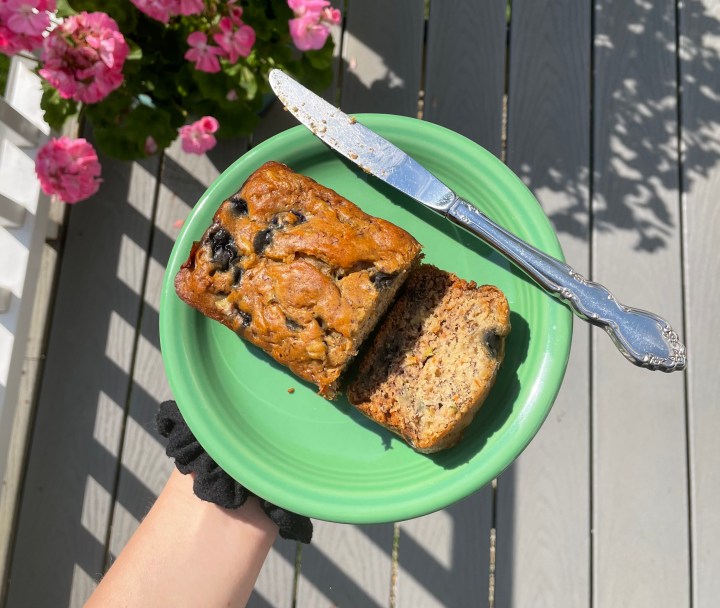 Blueberry Banana Bread!