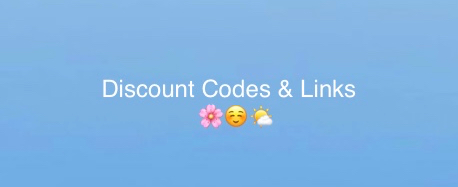 My Discount Codes &&nbsp;Links
